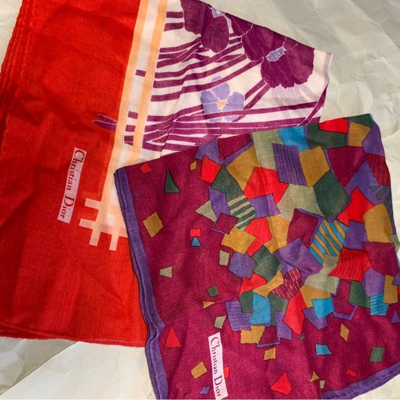 Christian Dior brandnew cotton handkerchief - Picture 5 of 6